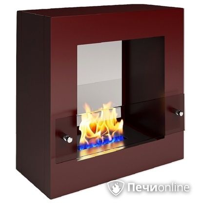 Биокамин ЭкоЛайф Cube Glass black burgundy Арома, c250 в Симферополе